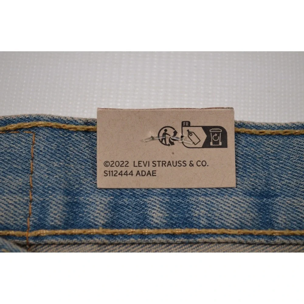 Nwt's Levi's 501‎ Original Stretch Button Fly Blue Jean Denim Men's 35 x 30